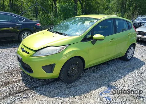 2012 Ford Fiesta Se from USA, damaged, VIN 3FADP4EJ7CM155416